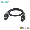 Custom medical connectors F series S102 S103 1+3pins coaxial cable assembly
