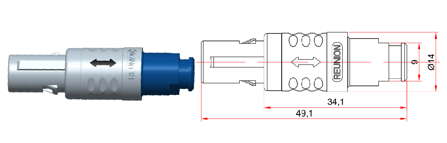 circular push-pull connector