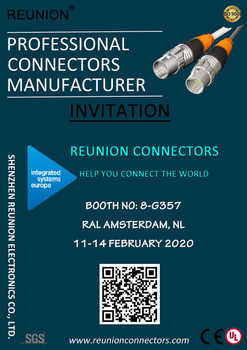 REUNION Connectors will attend ISE 2020