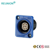 P series 2+1 types power and signal self-latching push-pull connector with dust cover