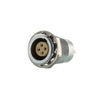 Self-latching metal female socket power connector 14pins