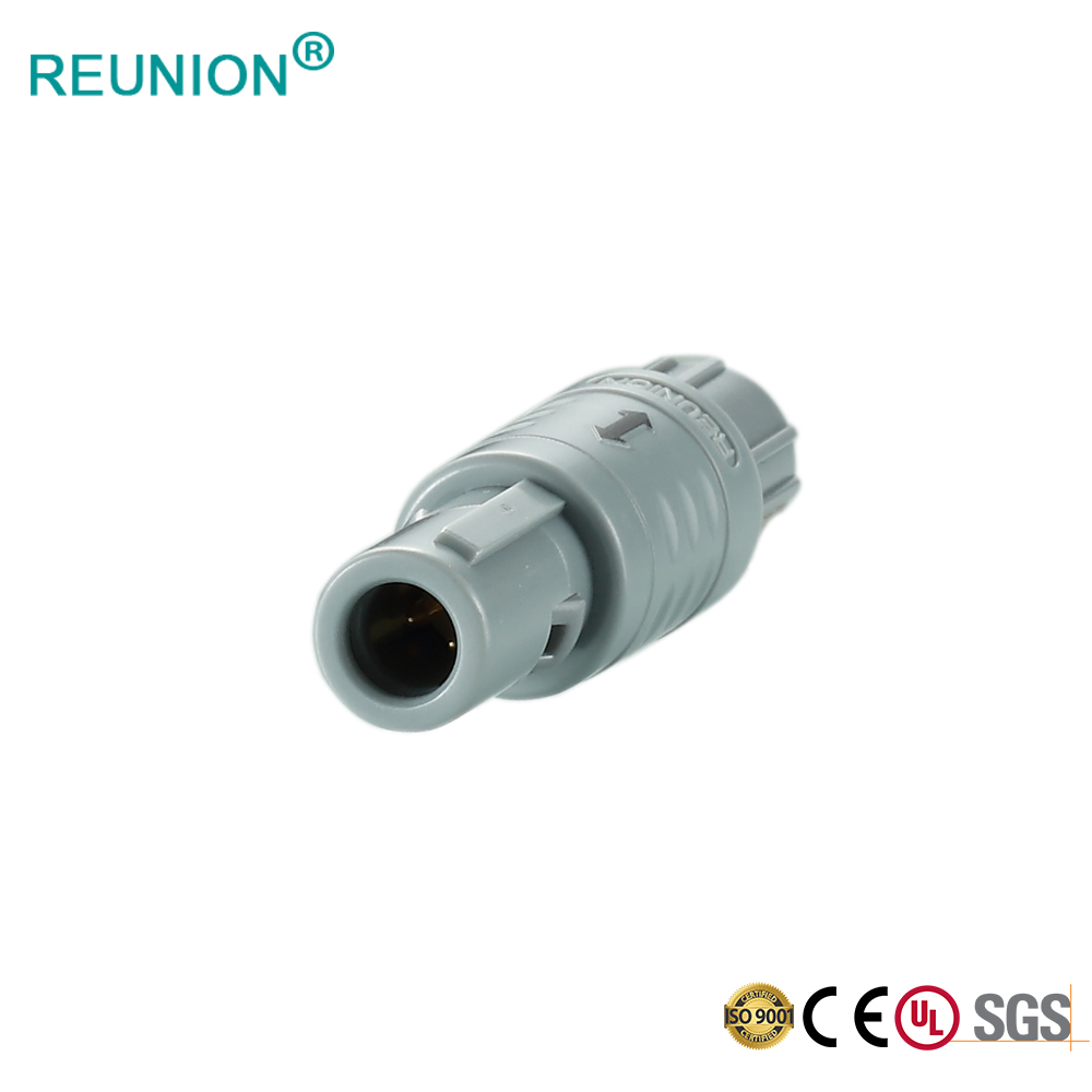 Circular Connectors Plastic 2-12pin IP65 Waterproof Medical Connector with Cables