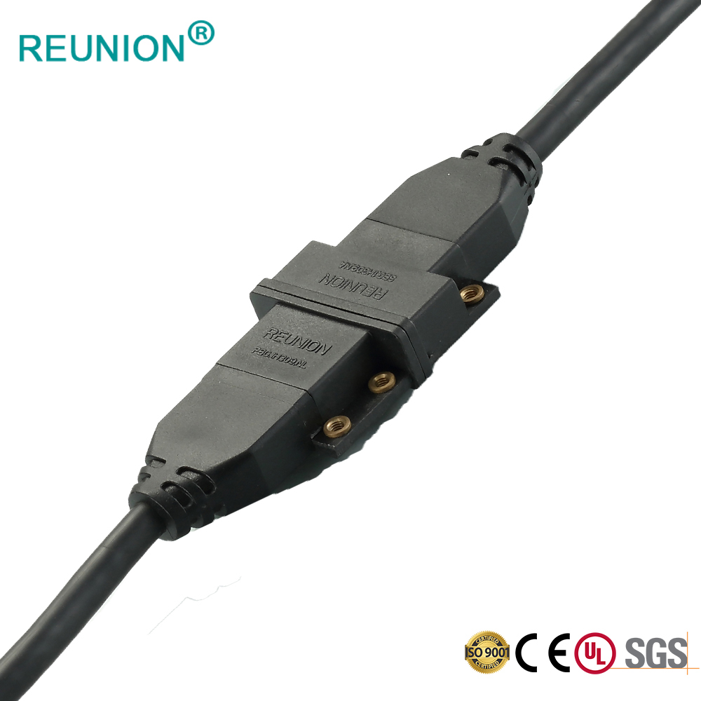 REUNION Flat Series - 3pins power connector assembly