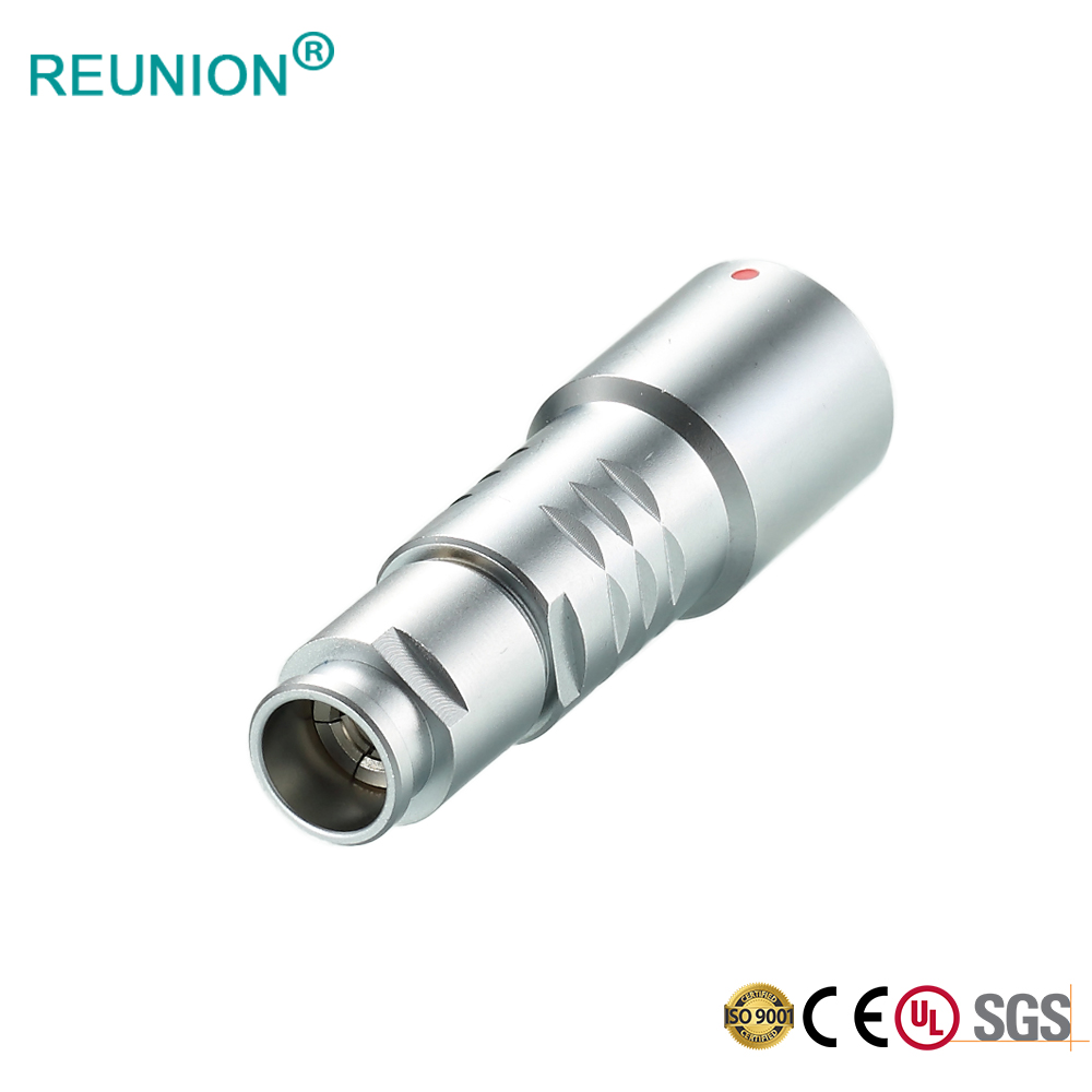 Metal shell couplers safe and stability male female plug and free socket connector
