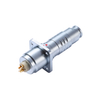 K series 14Pin metal push-pull solution Industrial waterproof connector with flange receptacle