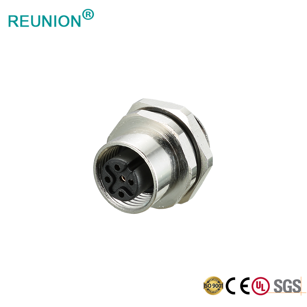 IP67 IP68 A CODE Male Female 3 Pin 4 Pin 5Pin M12 Waterproof Connector for Industrial Machine Automation