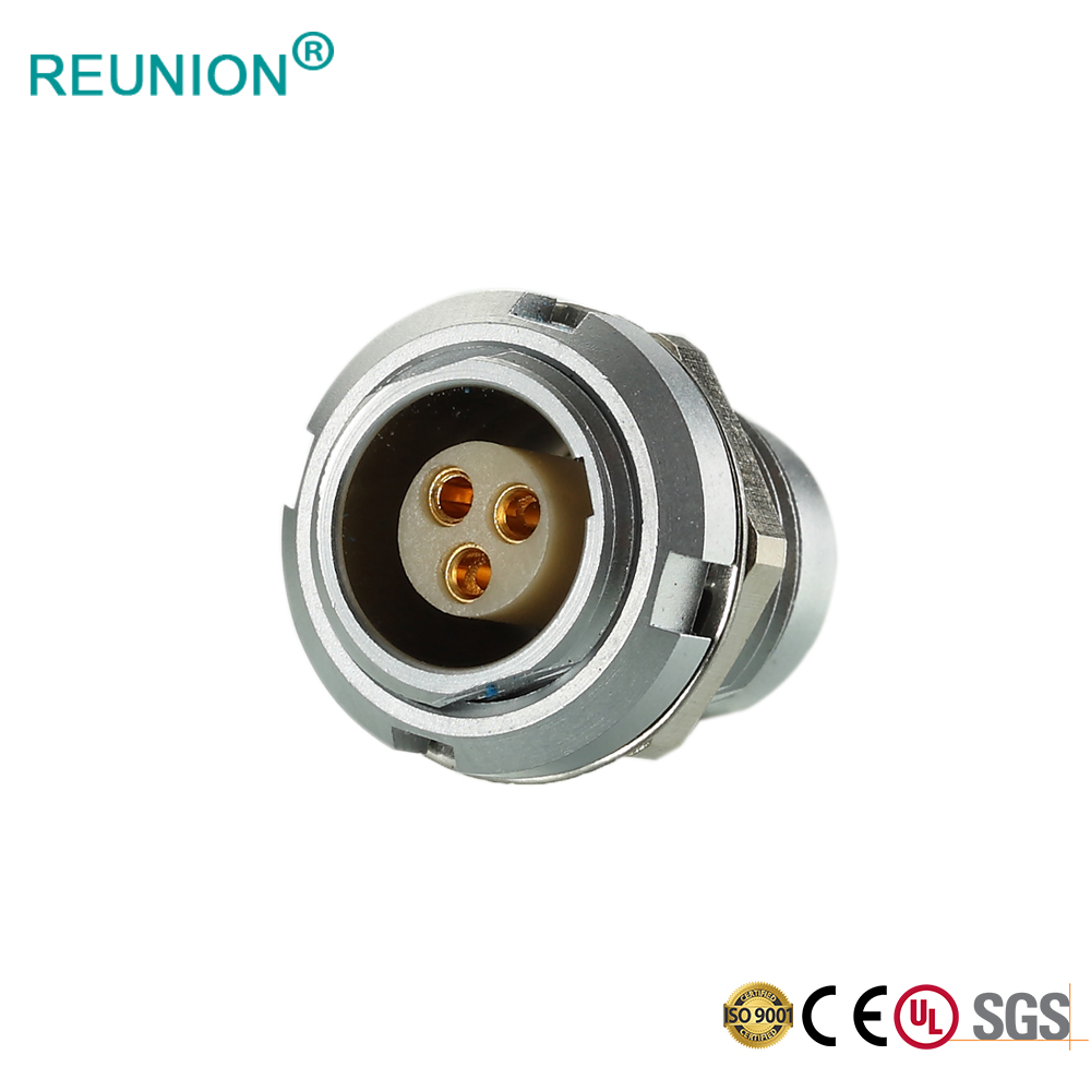 Reunion OEM customized Professional Metal Indoor Vacuumtight and watertight Multipin connectors 