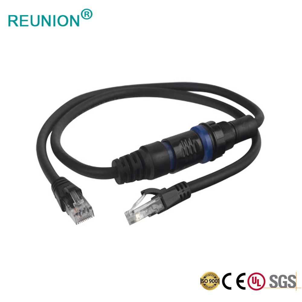 REUNION factory offer Plastic 2P series10pins electrical connectors straight plug solder pins wire cable assembly