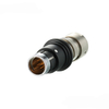 Mini multipole female male waterproof wire to wire F series connector