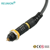 Self-locking Push Pull Circular Couplers, P Series Plastic Connector for Medical Patient Monitor