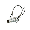 Push Pull 10Pin Circular Connector To DB9 Topcon GPS Rs232 Cable Surveying Equipment 