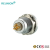 Hight Precision Metal Connector Panel Mount Female Receptacle with PPS Insulator