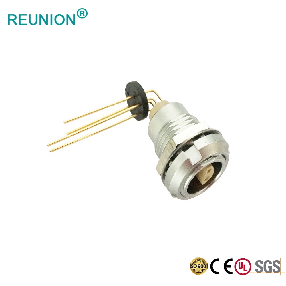 S Series Multipole Fixed Self-Locking Push Pull Connector for Panel Fixing