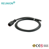 Push-pull connector plastic male and female medical plug in Shenzhen Reunion company